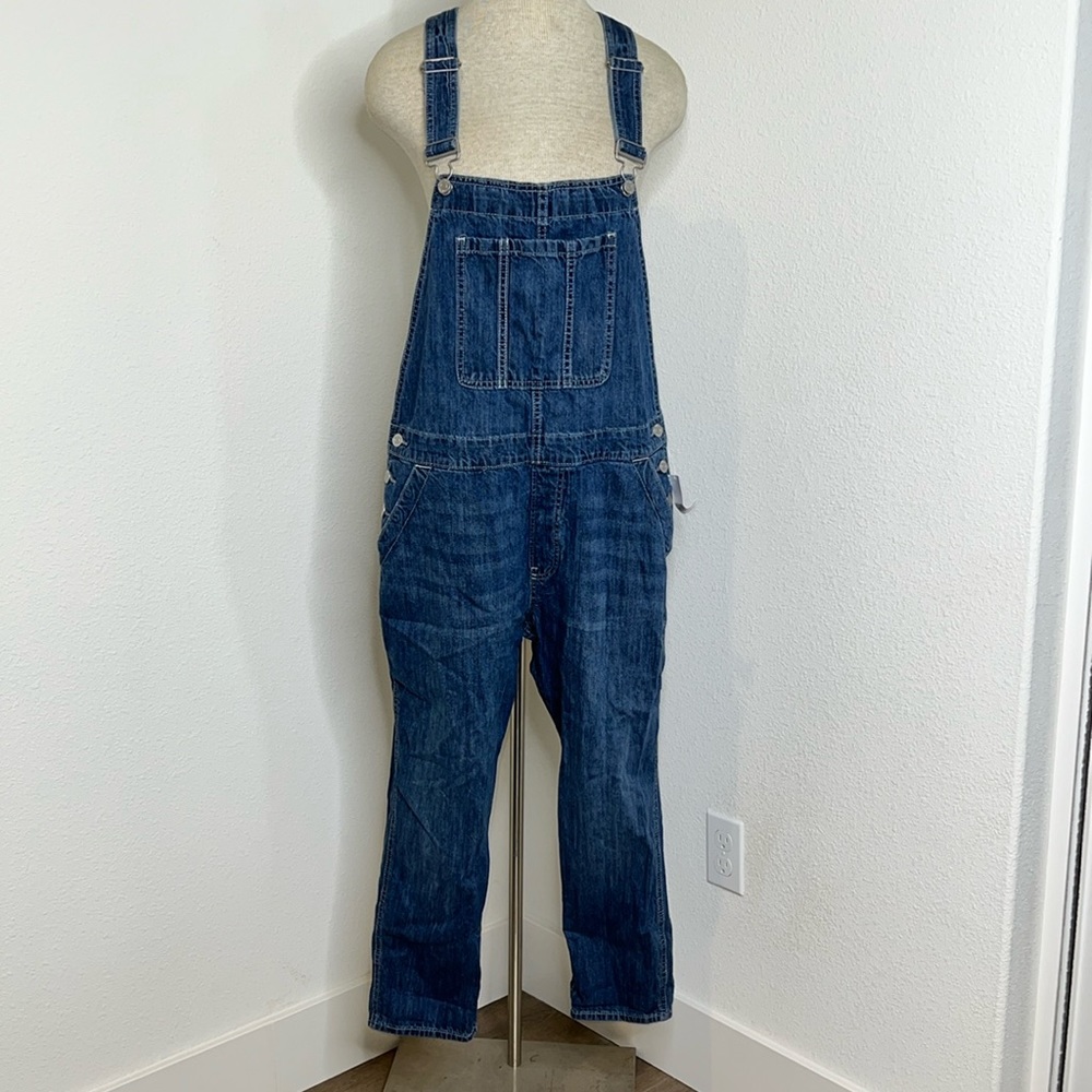 🔹 GAP NWT Slouchy Denim Crop Overalls